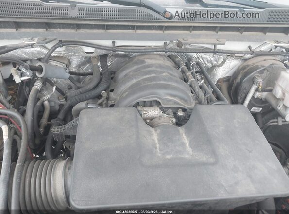 1GCNKNEH0JZ125489 2018 CHEVROLET SILVERADO Белый Вид подкапотного пространства