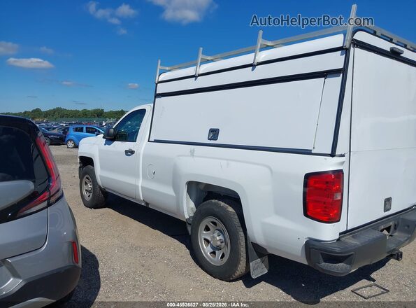 1GCNKNEH0JZ125489 2018 CHEVROLET SILVERADO Белый Вид задней части салона