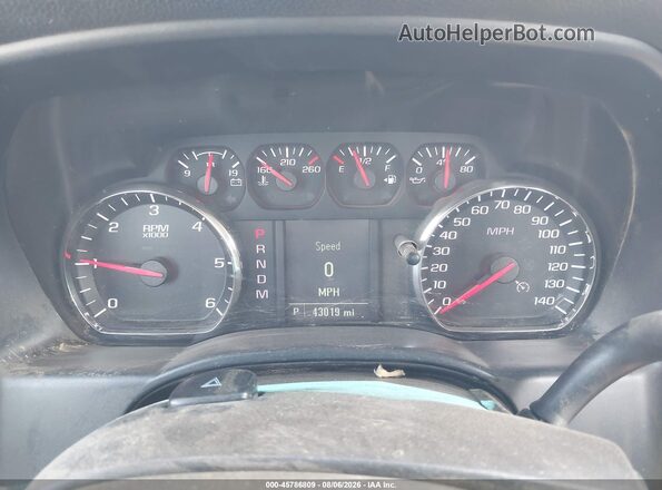 1GCNKNEH2GZ314850 2016 CHEVROLET SILVERADO White Widok tylnych siedzeń