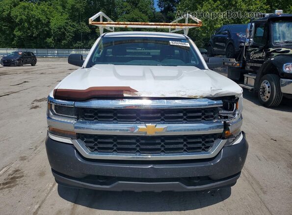 1GCNKNEH9JZ330275 2018 CHEVROLET SILVERADO White Դիմացի տեսք
