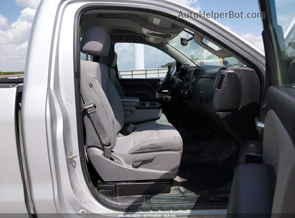 1GCNKNEHXGZ244675 2016 CHEVROLET SILVERADO Silver წინა სალონის ხედი