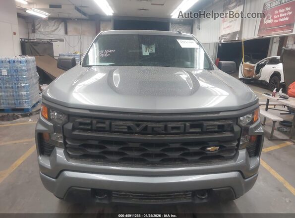 1GCPABEK1SZ235538 2025 CHEVROLET SILVERADO Gray ხელსაწყოთა პანელის ხედი