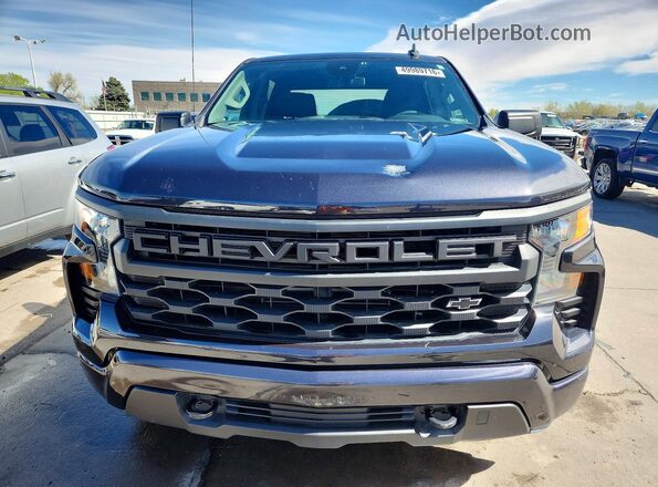 1GCPABEK2PZ191833 2023 CHEVROLET SILVERADO Black Vista frontal