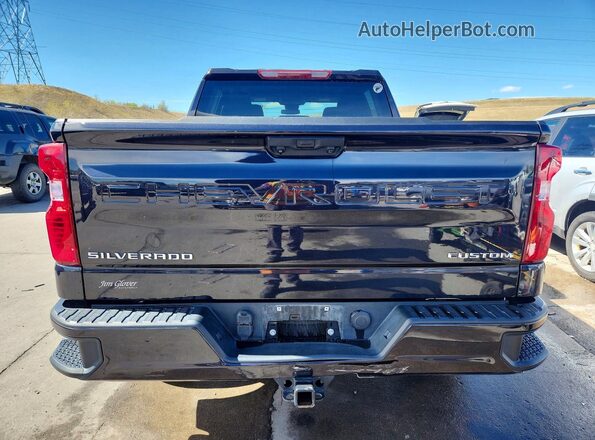 1GCPABEK2PZ191833 2023 CHEVROLET SILVERADO Black Vista trasera