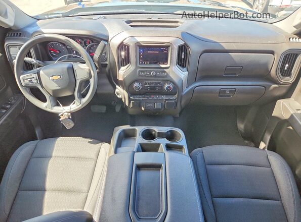1GCPABEK2PZ191833 2023 CHEVROLET SILVERADO Black Vista del salpicadero