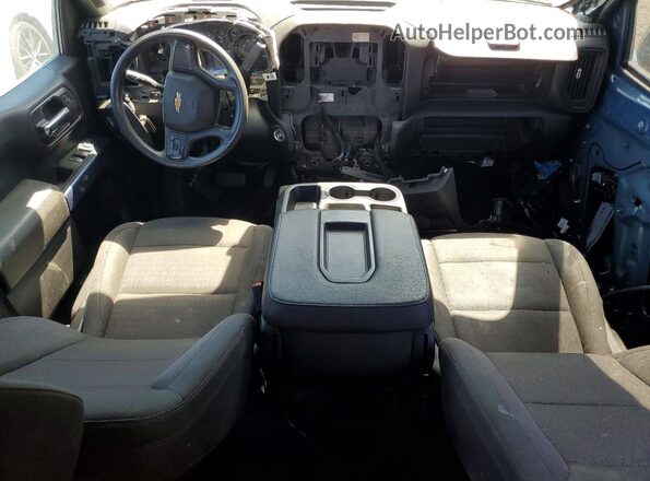 1GCPABEK2RZ245019 2024 CHEVROLET SILVERADO Синий Вид панели приборов