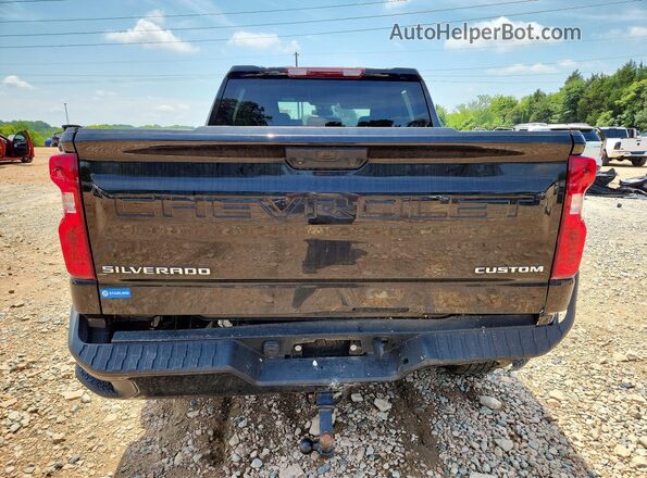 1GCPABEK3RZ320133 2024 CHEVROLET SILVERADO Black Rear view