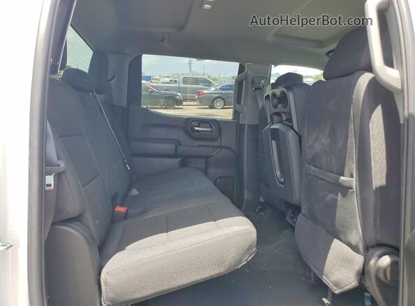 1GCPABEK4SZ259929 2025 CHEVROLET SILVERADO White Vista de los asientos traseros