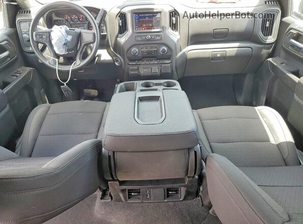 1GCPABEK4SZ259929 2025 CHEVROLET SILVERADO White Vista del salpicadero