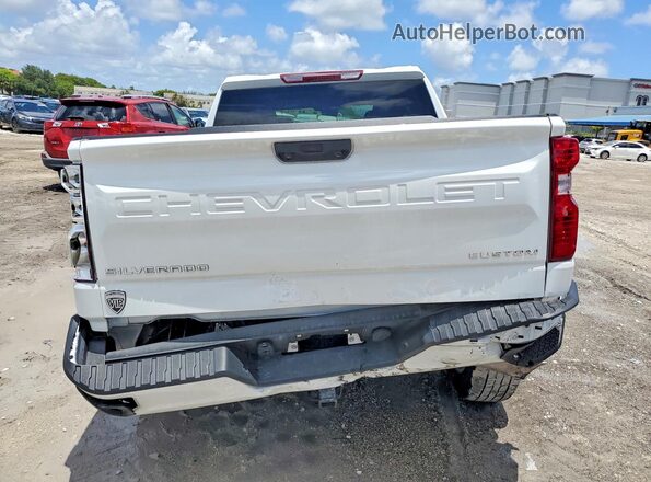 1GCPABEK4SZ259929 2025 CHEVROLET SILVERADO White Vista trasera