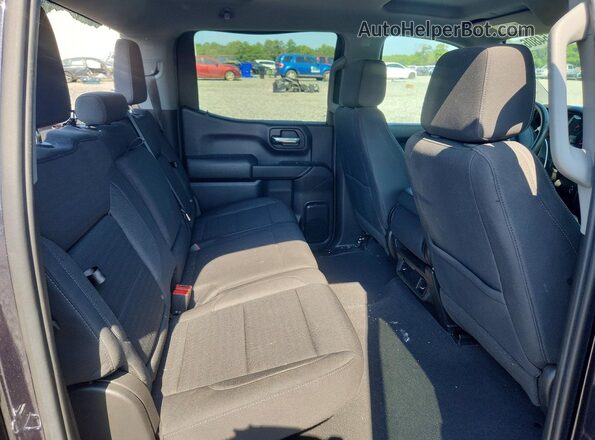 1GCPABEK6PZ105570 2023 CHEVROLET SILVERADO Charcoal Widok tylnych siedzeń