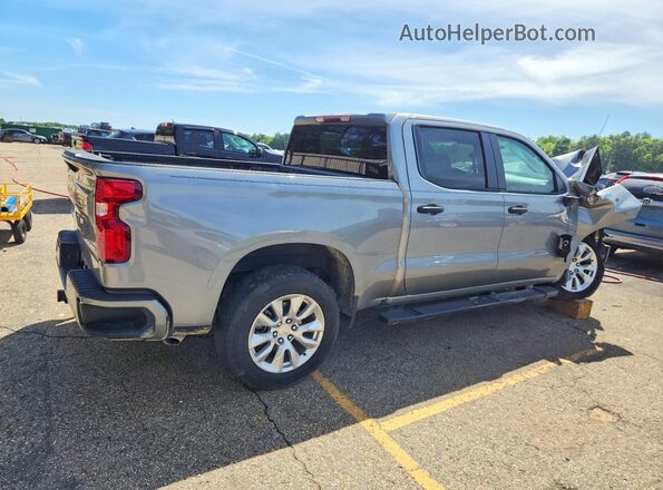 1GCPABEK6RZ121836 2024 CHEVROLET SILVERADO Silver Tył prawy