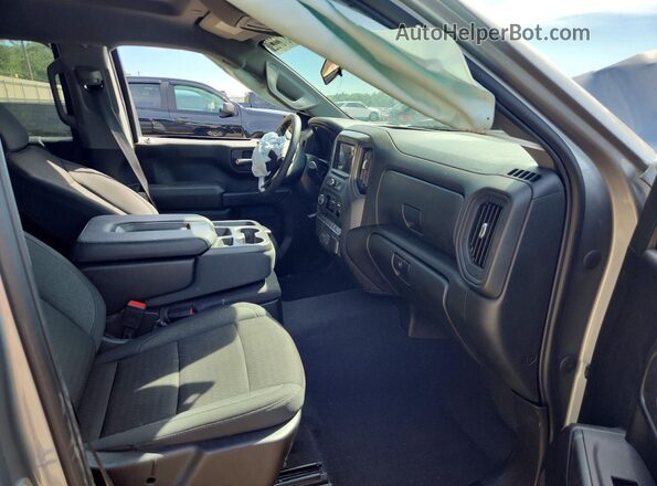 1GCPABEK6RZ121836 2024 CHEVROLET SILVERADO Silver Widok wnętrza z przodu