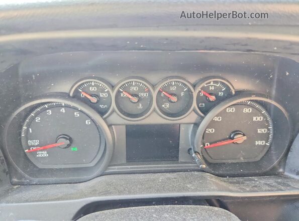 1GCPABEK6RZ121836 2024 CHEVROLET SILVERADO Silver Widok zestawu wskaźników