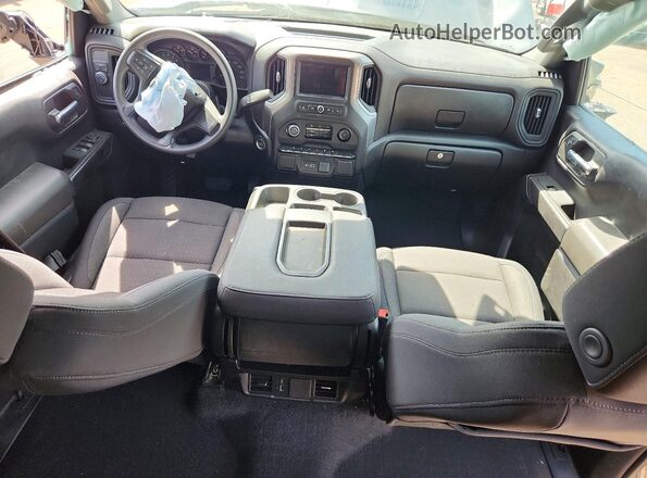 1GCPABEK6RZ121836 2024 CHEVROLET SILVERADO Silver Widok deski rozdzielczej