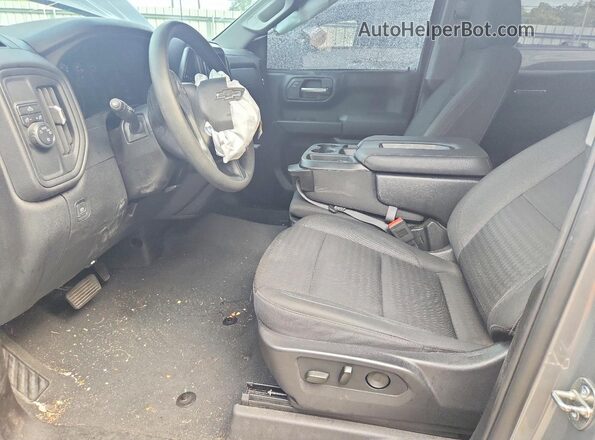 1GCPABEK7RZ211769 2024 CHEVROLET SILVERADO Silver Widok wnętrza z przodu