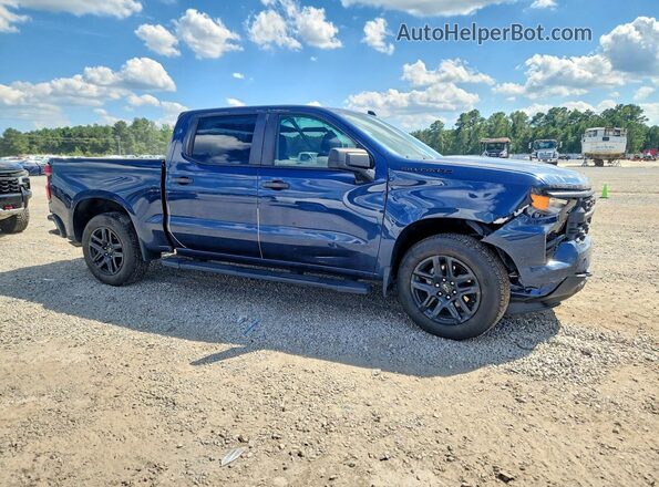 1GCPABEK9PZ108737 2023 CHEVROLET SILVERADO Blue Передня права чверть