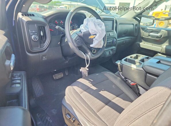 1GCPABEK9PZ108737 2023 CHEVROLET SILVERADO Blue Вид панелі приладів