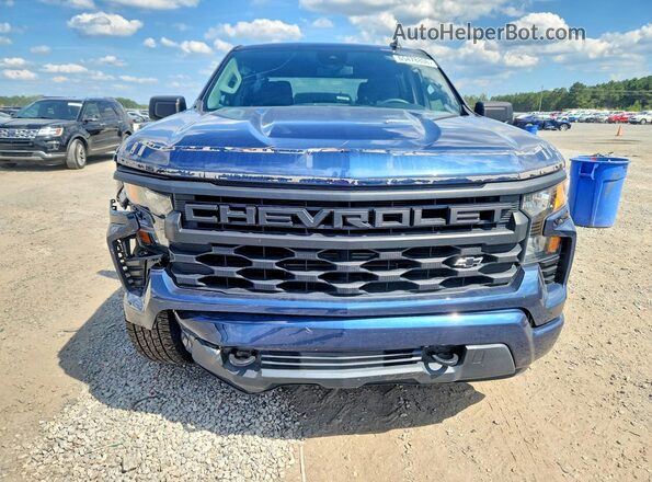 1GCPABEK9PZ108737 2023 CHEVROLET SILVERADO Blue Вид спереду