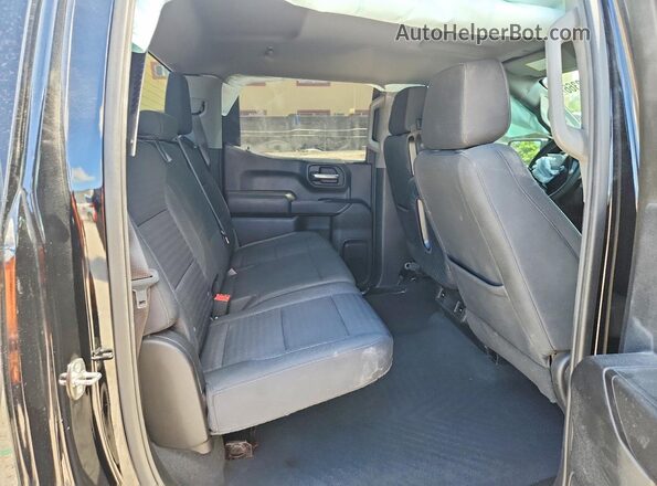 1GCPABEKXNZ645310 2022 CHEVROLET SILVERADO Black Вид задніх сидінь