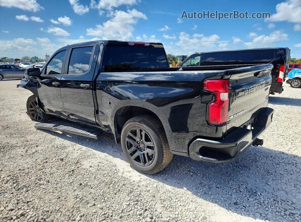 1GCPABEKXNZ645310 2022 CHEVROLET SILVERADO Black Задня ліва чверть