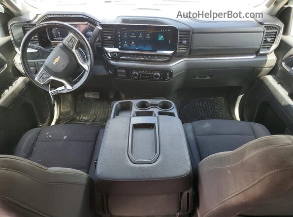 1GCPACE89PZ304493 2023 CHEVROLET SILVERADO White წინა პანელის ხედი