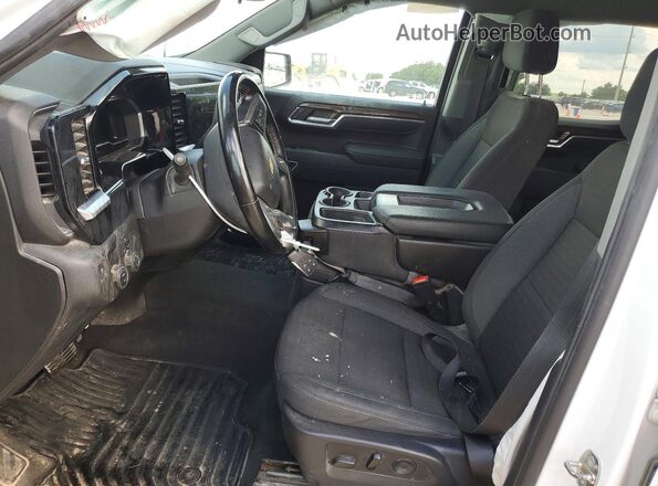1GCPACE89PZ304493 2023 CHEVROLET SILVERADO White წინა სალონის ხედი