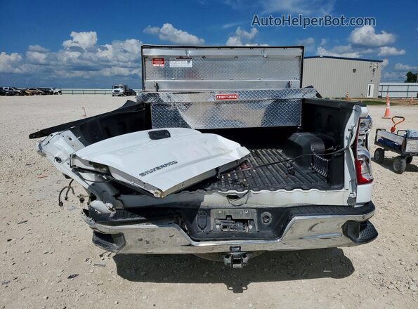 1GCPACE89PZ304493 2023 CHEVROLET SILVERADO White უკანა ხედი
