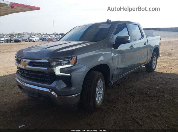 1GCPACED0SZ109047 2025 CHEVROLET SILVERADO Gray Передня ліва чверть