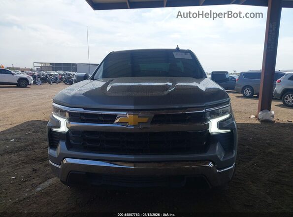 1GCPACED0SZ109047 2025 CHEVROLET SILVERADO Gray Вид щитка приладів