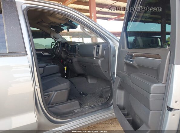 1GCPACED0SZ109047 2025 CHEVROLET SILVERADO Gray Вид салону спереду