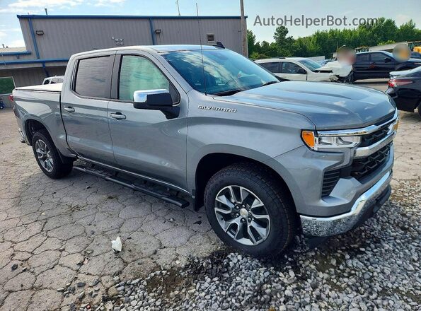 1GCPACED2TZ350481 2026 CHEVROLET SILVERADO Silver Przód prawy