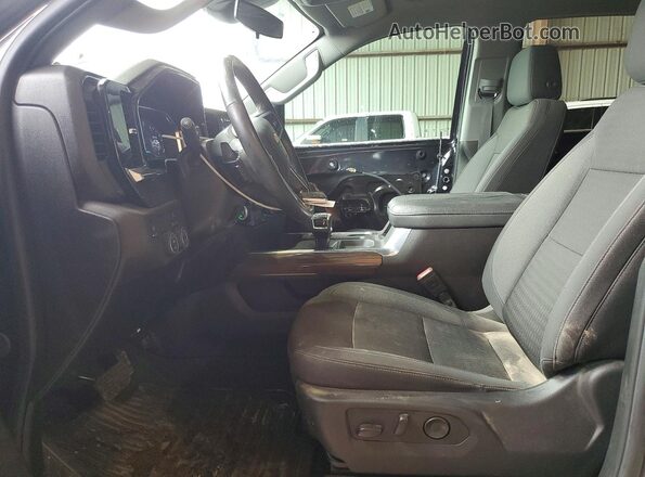 1GCPACED3RZ327557 2024 CHEVROLET SILVERADO Gray Widok wnętrza z przodu