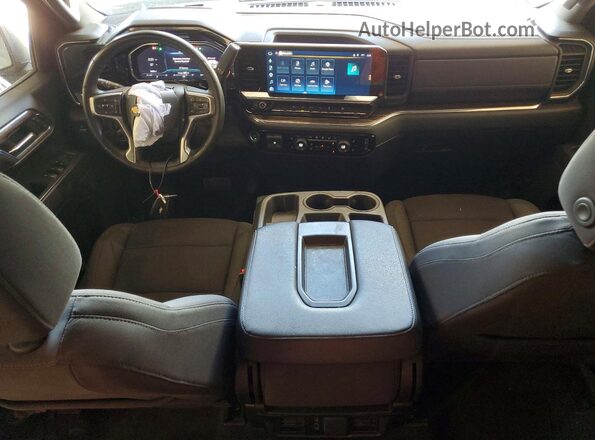 1GCPACED4SZ108516 2025 CHEVROLET SILVERADO Серый Вид панели приборов