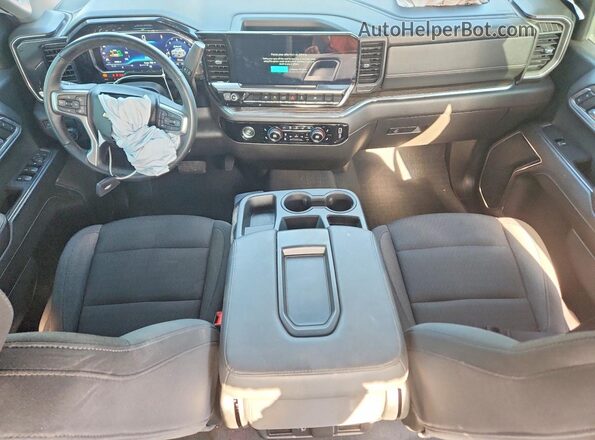 1GCPACED5RZ213060 2024 CHEVROLET SILVERADO Blue Vista del salpicadero