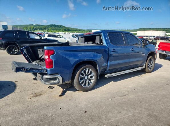 1GCPACED5RZ213060 2024 CHEVROLET SILVERADO Blue Trasero derecho