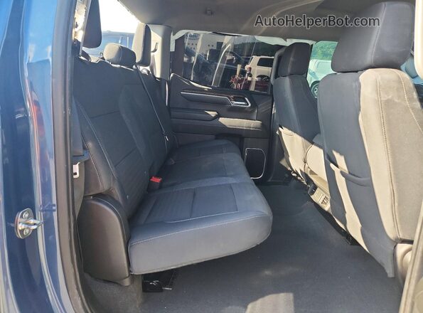 1GCPACED5RZ213060 2024 CHEVROLET SILVERADO Blue Vista de los asientos traseros