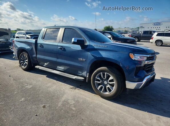 1GCPACED5RZ213060 2024 CHEVROLET SILVERADO Blue Delantero derecho