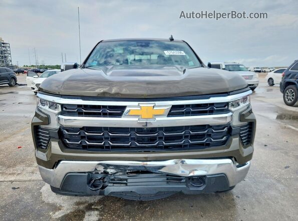 1GCPACED6PZ282031 2023 CHEVROLET SILVERADO Gray Vista frontal
