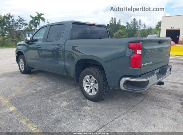 1GCPACED8SZ168055 2025 CHEVROLET SILVERADO Green Հետևի ձախ