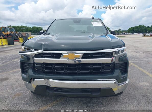 1GCPACED8SZ168055 2025 CHEVROLET SILVERADO Green Սարքավորումների վահանակի տեսք
