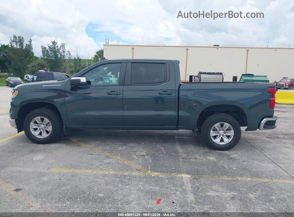1GCPACED8SZ168055 2025 CHEVROLET SILVERADO Green Սալոնի 360 աստիճան տեսք