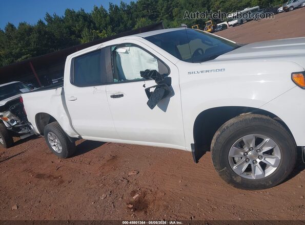 1GCPACEDXSZ134747 2025 CHEVROLET SILVERADO White Առջևի վահանակի տեսք
