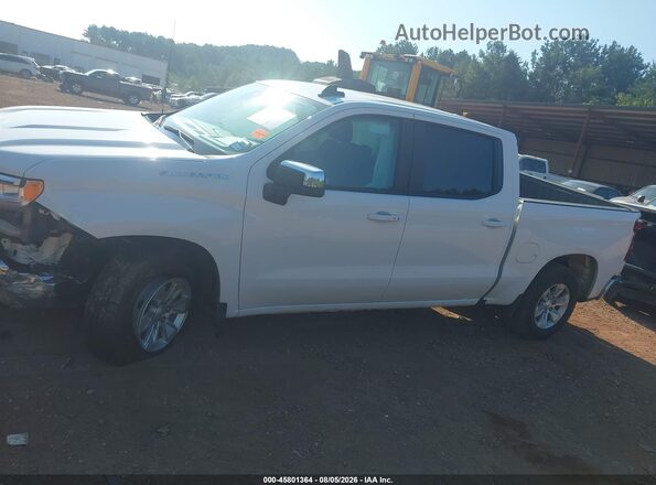 1GCPACEDXSZ134747 2025 CHEVROLET SILVERADO White Սարքավորումների վահանակի տեսք