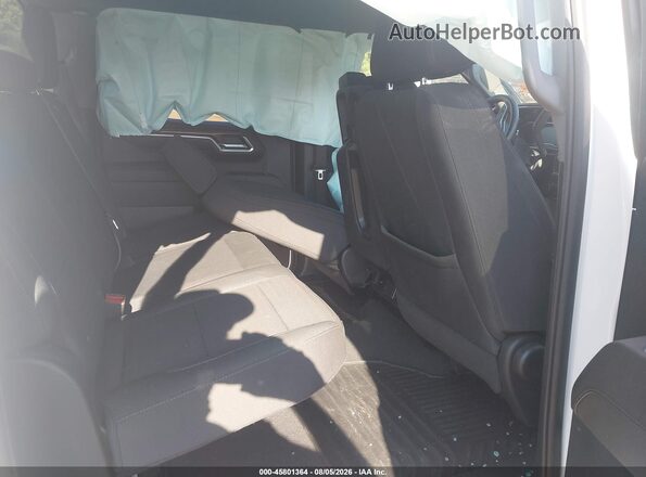 1GCPACEDXSZ134747 2025 CHEVROLET SILVERADO White Հետևի նստատեղերի տեսք