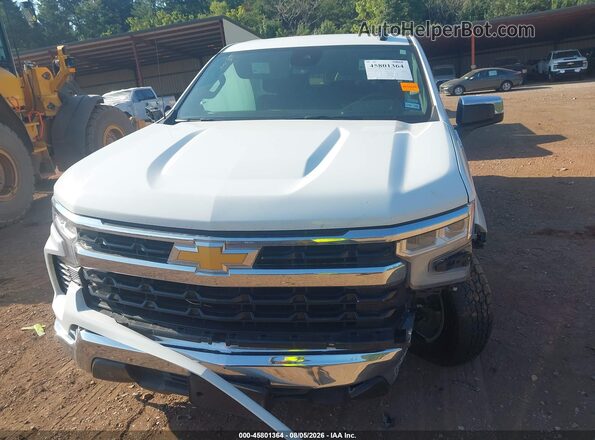 1GCPACEDXSZ134747 2025 CHEVROLET SILVERADO White Հետևի տեսք