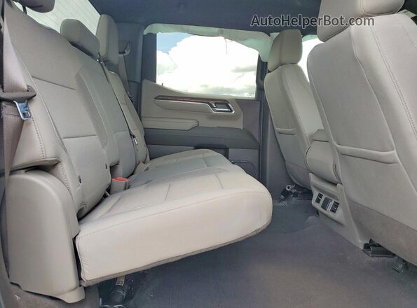 1GCPACEK5RZ330622 2024 CHEVROLET SILVERADO White Հետևի նստատեղերի տեսք