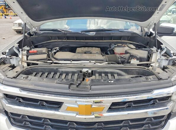 1GCPACEK5RZ330622 2024 CHEVROLET SILVERADO White Սալոնի հետևի տեսք