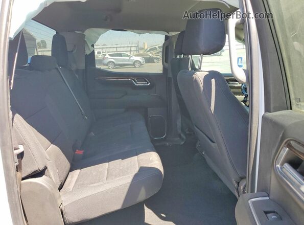 1GCPACEK8RZ170073 2024 CHEVROLET SILVERADO White უკანა სავარძლების ხედი