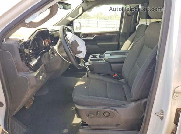1GCPACEK8RZ170073 2024 CHEVROLET SILVERADO White წინა სალონის ხედი